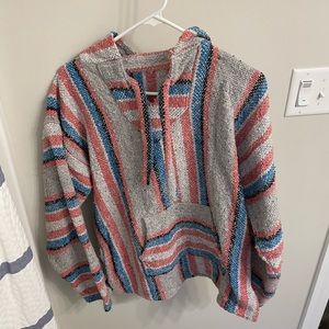 Women’s Striped Baja Hoodie